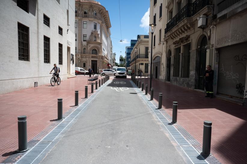  Inauguración de semipeatonalización de la calle Rincón entre plaza Zabala y Juncal