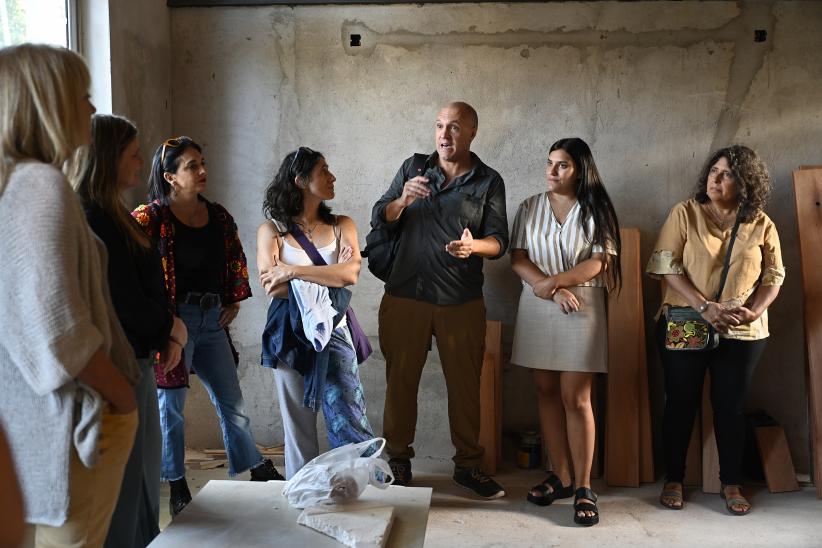 Visita a la cooperativa de vivienda Mandalas