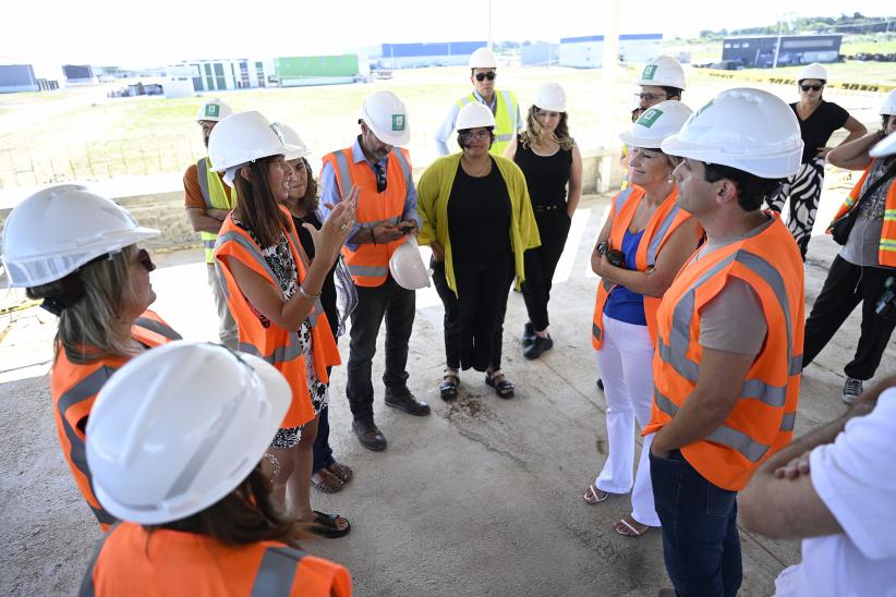 Recorria de la Intendenta de Montevideo por obras del Laboratorio de Bromatología