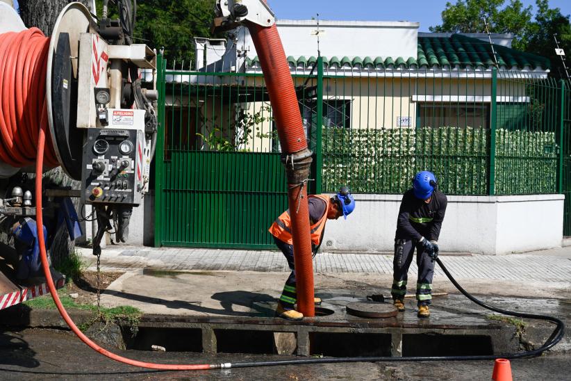 Trabajos preventivos ante las tormentas