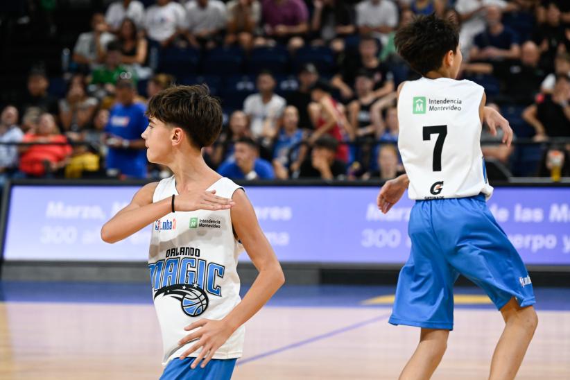 Finales del torneo Jr. NBA en el Antel Arena