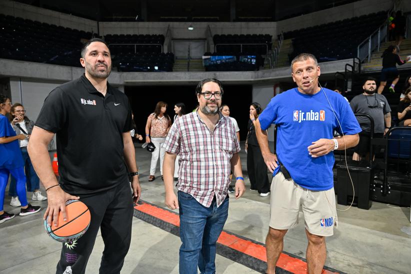 Finales del torneo Jr. NBA en el Antel Arena