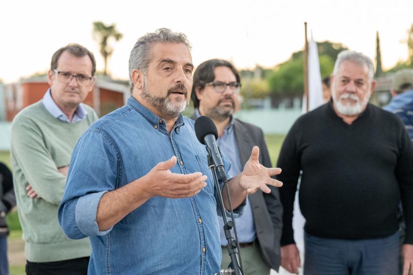 Inauguración de la plaza Parque Guaraní