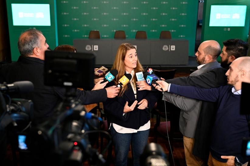 Rueda de prensa de Marta Garagorry, Directora de la División Limpieza y Gestión de Residuos