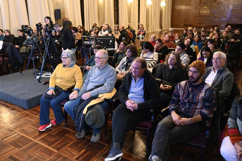 Presentación del Reconocimiento Estela Garcia: Mujeres que transforman Montevideo