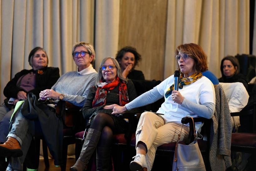 Presentación del Reconocimiento Estela Garcia: Mujeres que transforman Montevideo