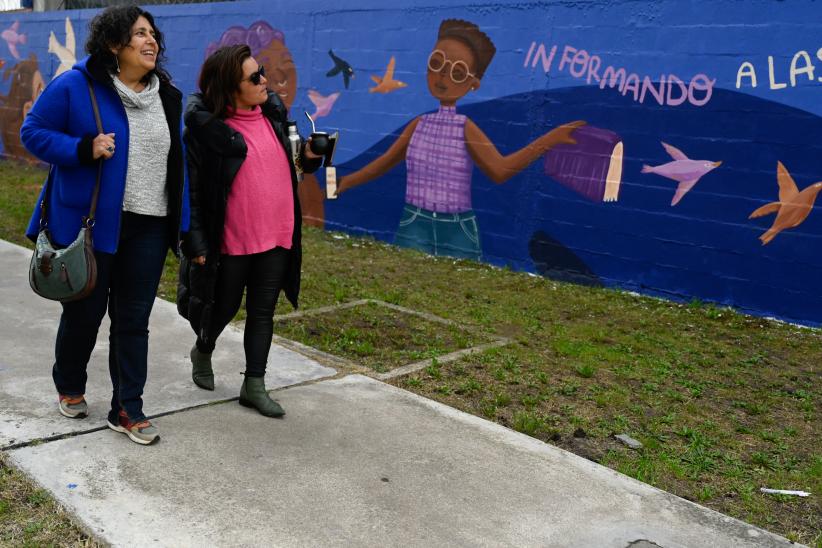  Inauguración de mural por campaña «Informando a las mujeres, transformando vidas»