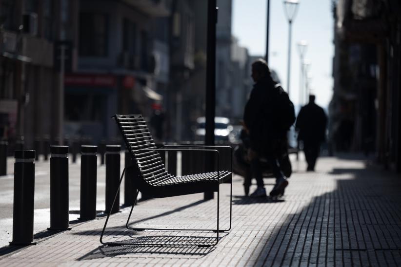 Inauguración de obras en calle Colón en el marco del programa Late Ciudad Vieja