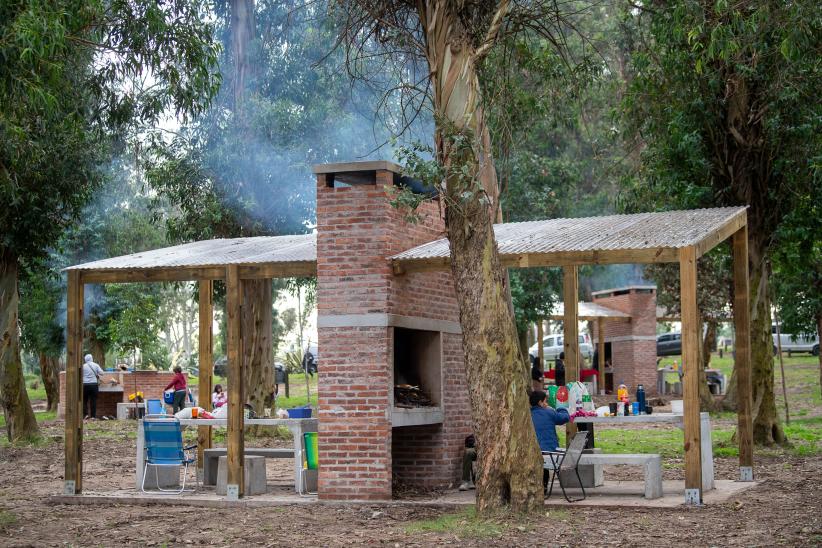 Inauguración de obras en el parque Punta Espinillo