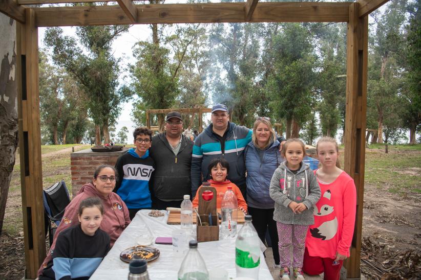 Inauguración de obras en el parque Punta Espinillo