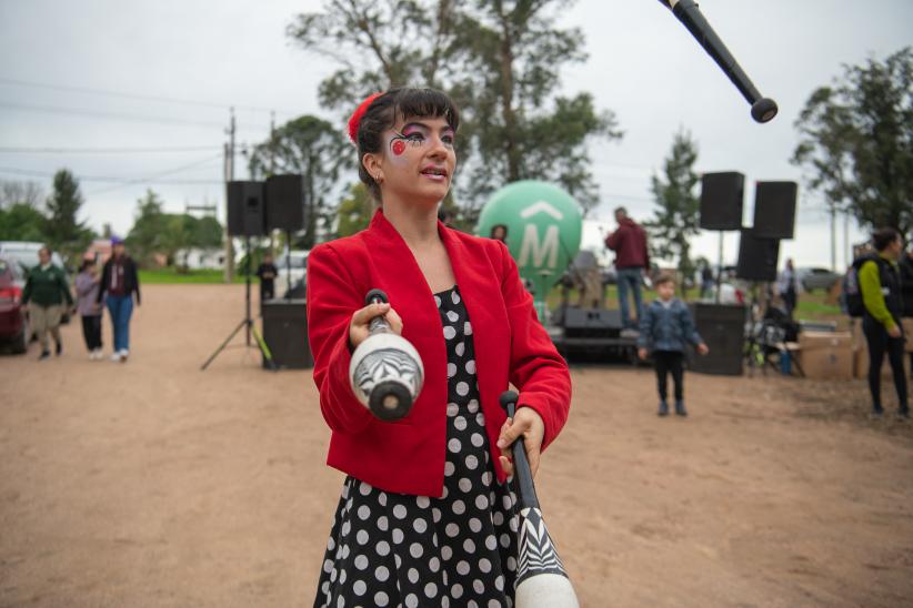 Inauguración de obras en el parque Punta Espinillo