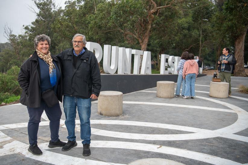 Inauguración de obras en el parque Punta Espinillo