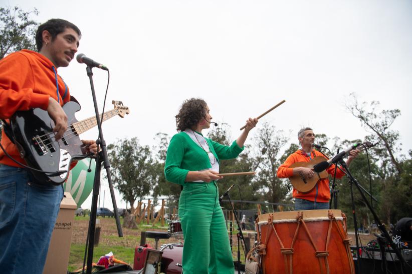 Inauguración de obras en el parque Punta Espinillo