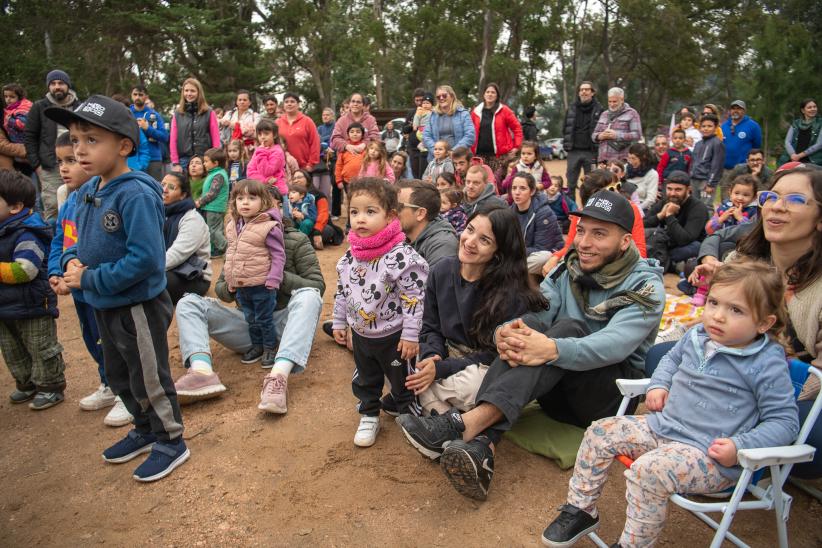 Inauguración de obras en el parque Punta Espinillo