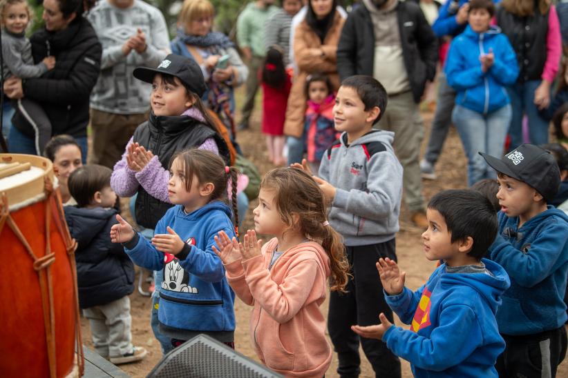 Inauguración de obras en el parque Punta Espinillo