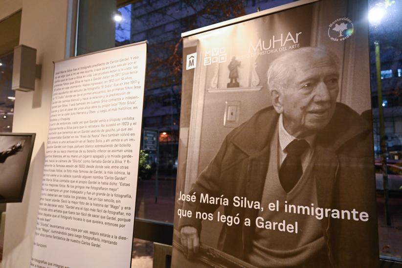  Inauguración de exposición fotográfica José María Silva, el inmigrante que nos legó a Gardel    