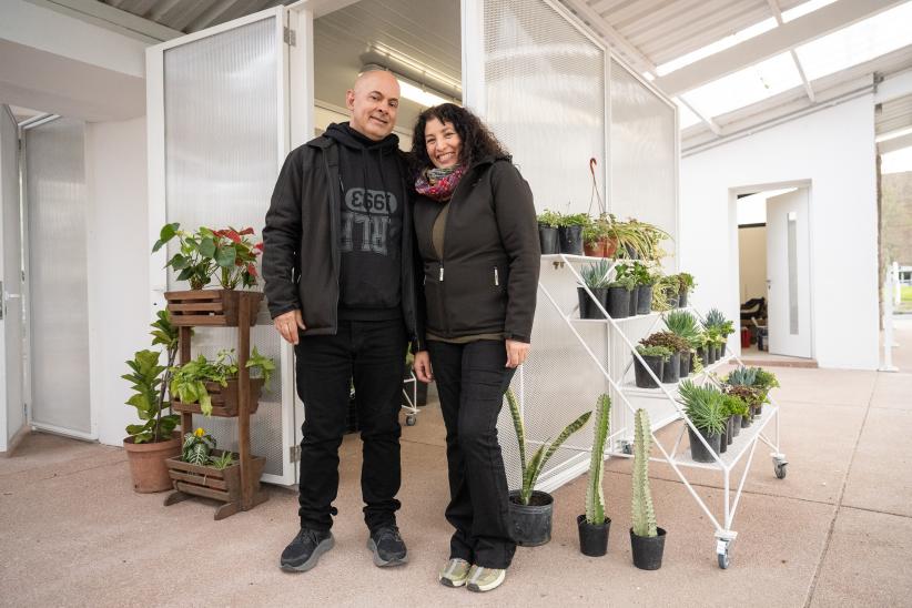 Inauguración de obra en el Mercado Verde