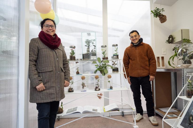 Inauguración de obra en el Mercado Verde