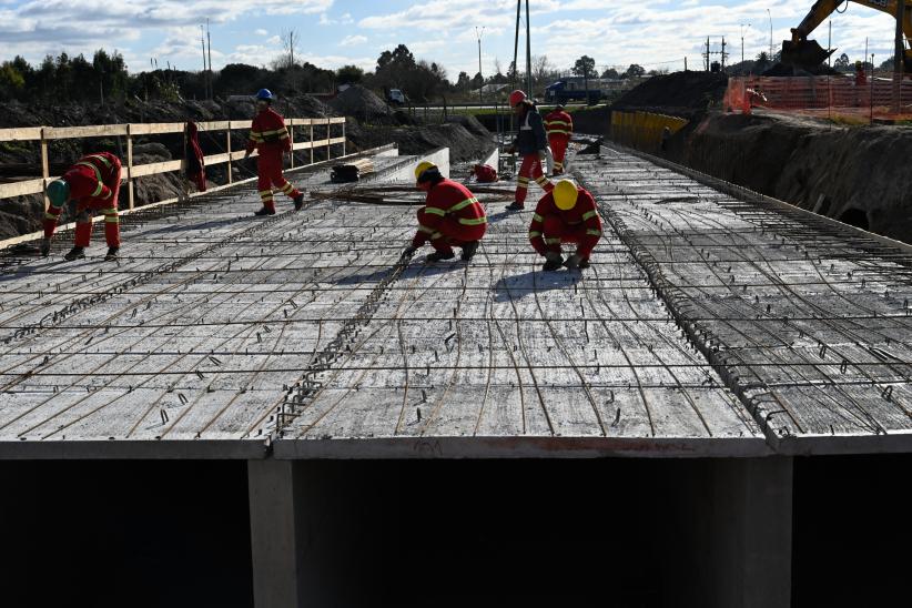 Obra de alcantarillado en Av. de las Instrucciones y Cno. Paso del Andaluz