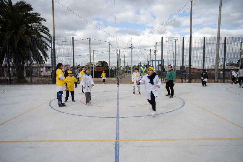 Inauguración de espacio público proyecto Parque Cauceglia