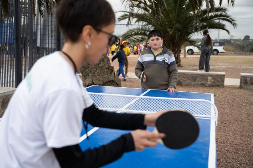 Inauguración de espacio público proyecto Parque Cauceglia