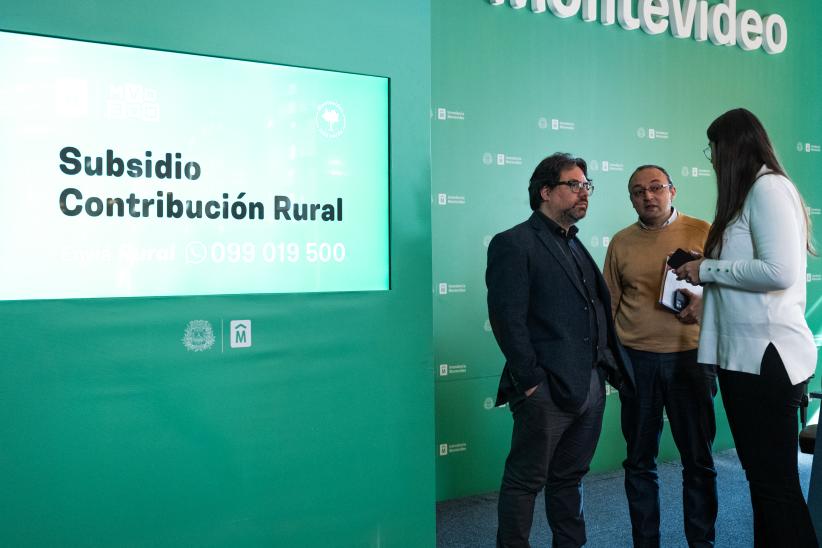 Conferencia de prensa por subsidio de contribución inmobiliaria rural