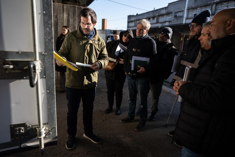 Capacitación sobre habilitación de vehículos de transporte de alimentos en el Espacio Modelo