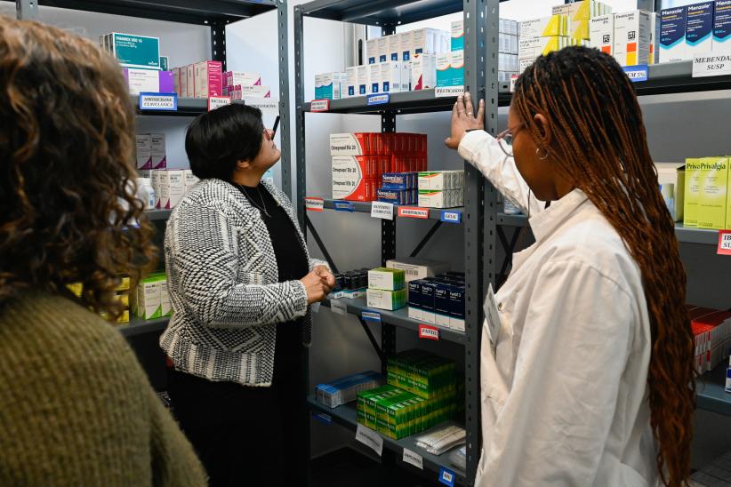 Visita a nuevas farmacias del Servicio de Atención a la Salud