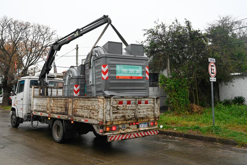 Rotación de contenedores en el Municipio A, 6 de agosto de 2024