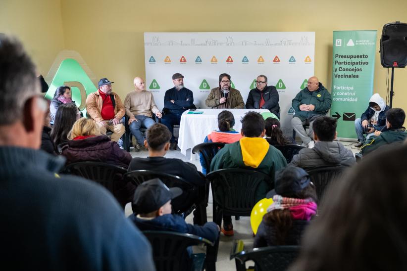 Inauguración de obra del Presupuesto Participativo en el Club Arapey Mendoza