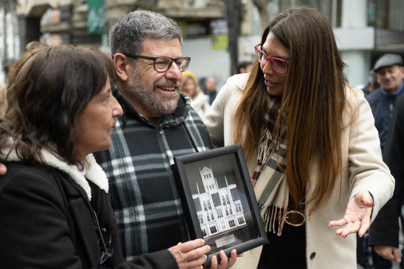 Inauguración de la calle José Germán Araújo