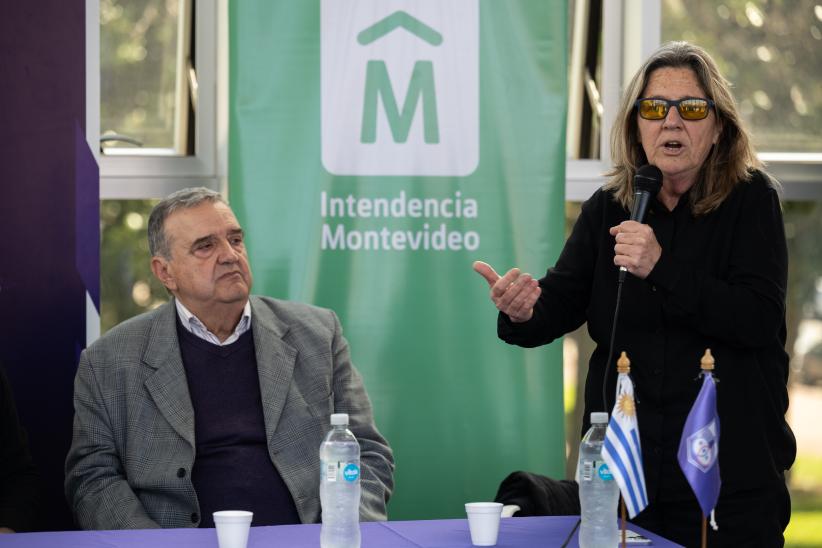 Firma de convenio de la Intendencia de Montevideo con el Municipio B y el Club Defensor Sporting