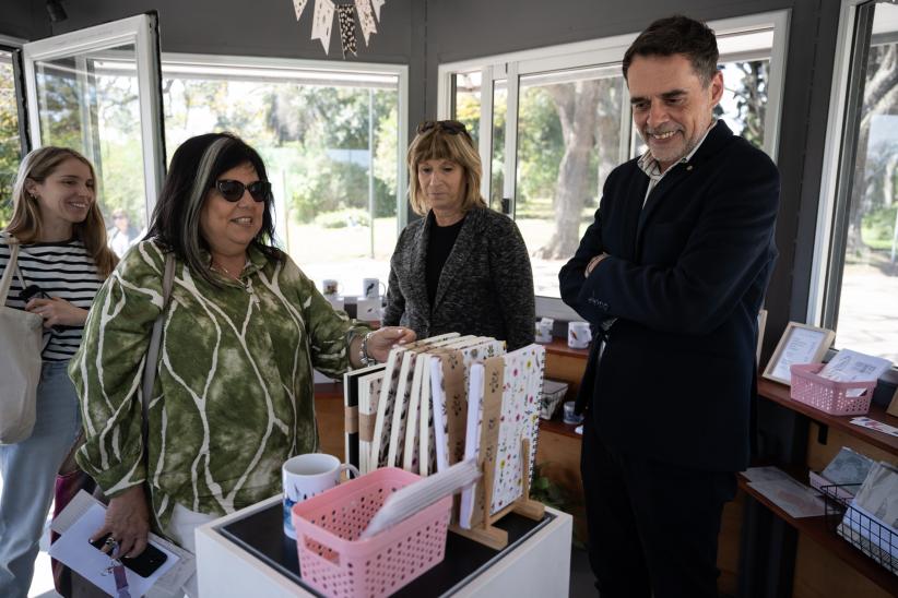 Inauguración de kiosco de venta de souvenirs y baños accesibles en el Jardín Botánico