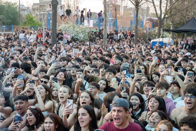 Actividades en plaza Liber Seregni por el día de las plazas y los barrios