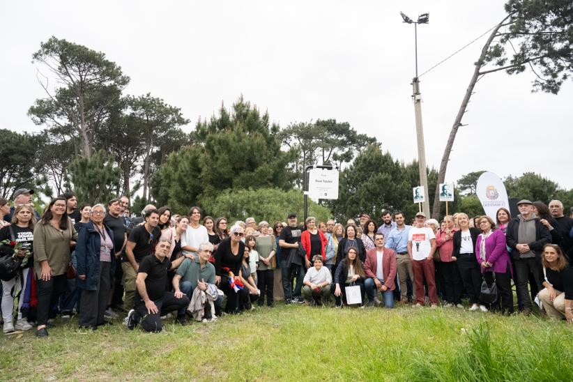 Inauguración de plaza Tassino