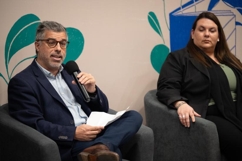 Conferencia de prensa por lanzamiento de la 46º Feria Internacional del Libro