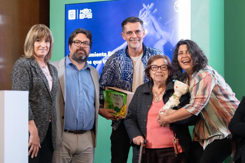 Ceremonia de reconocimiento, Estela García: Mujeres que transforman Montevideo