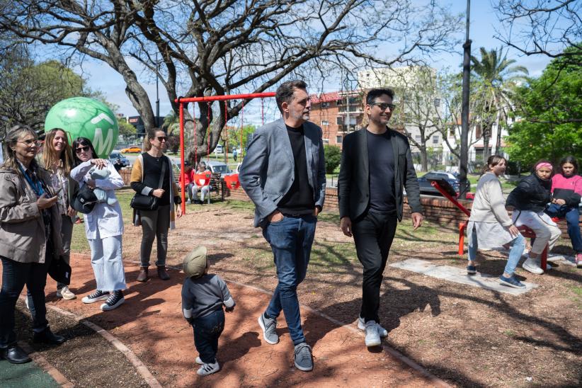 Inauguración de obras en Plaza Sandino