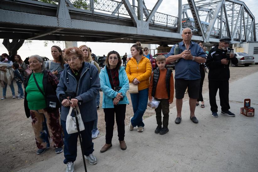 Inauguración del Paseo del Río en Santiago Vázquez