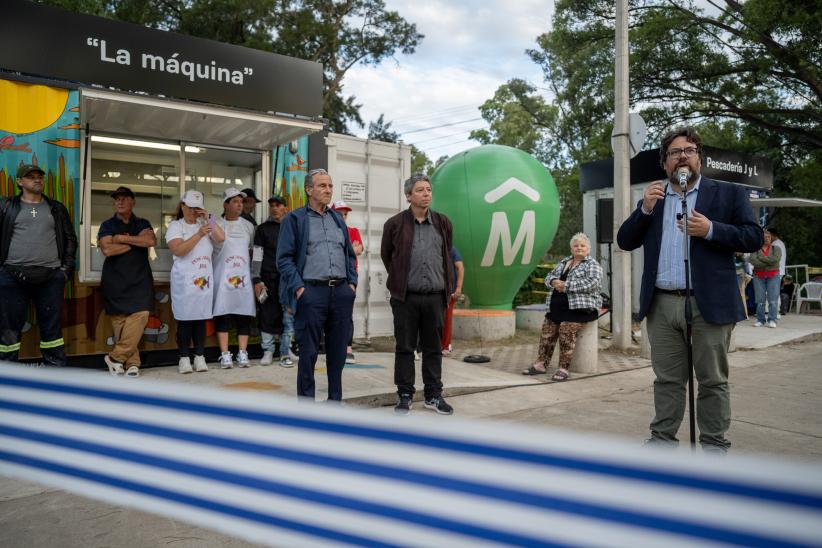 Inauguración del Paseo del Río en Santiago Vázquez