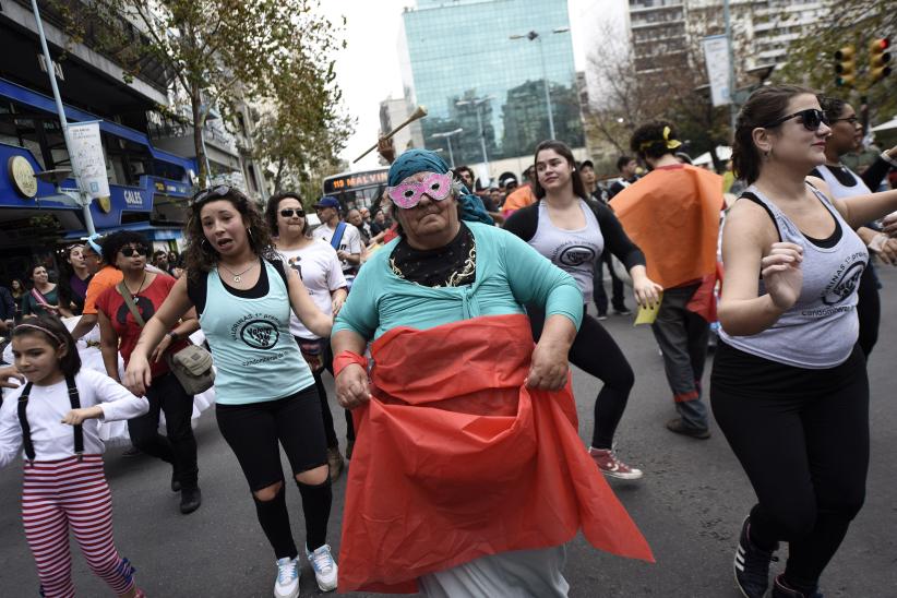 Cristina Sepergo. Desfile Fanfárrico, 18 de Julio, 2017