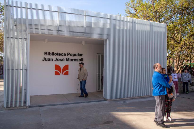 Inauguración Biblioteca Morosoli 