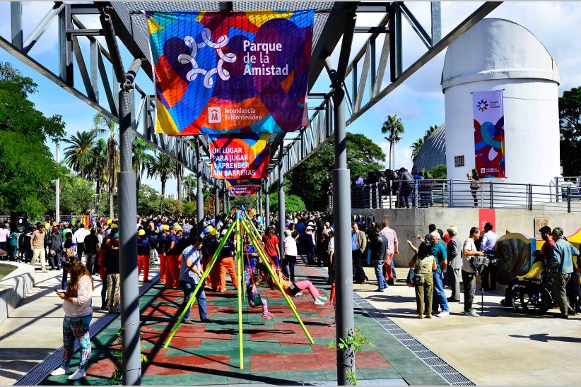 Inauguración del Parque de la Amistad