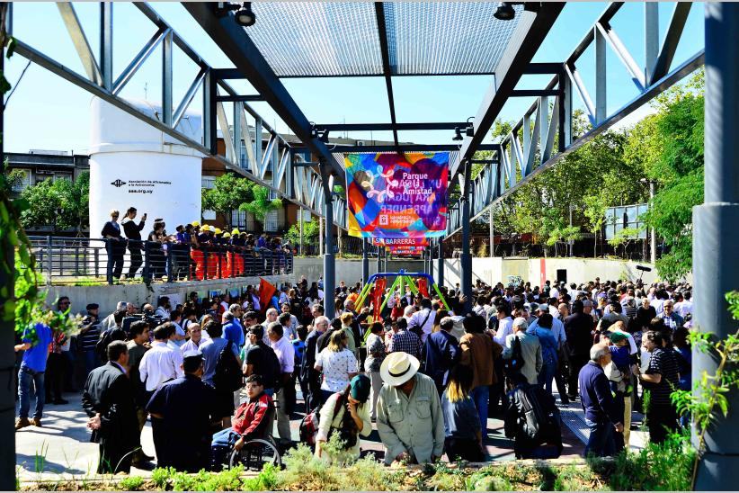 Inauguración del Parque de la Amistad