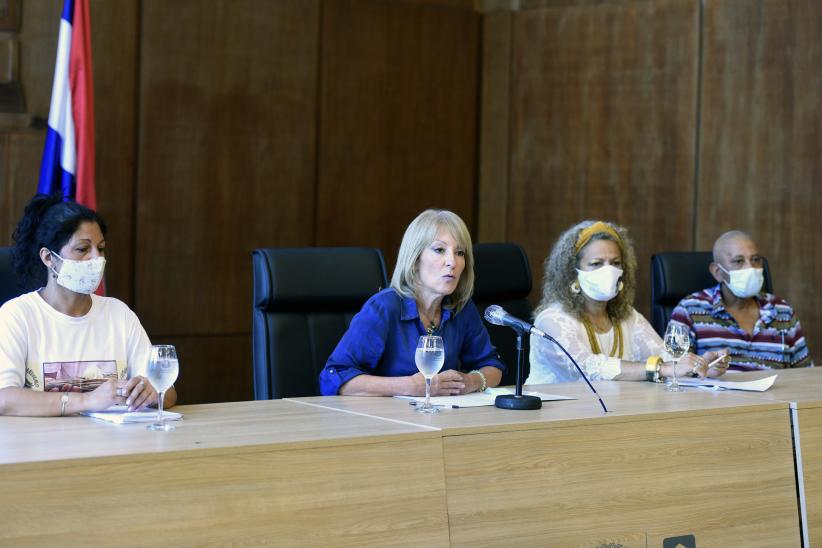 Conferencia de prensa anuncio medidas por celebración Yemanjá