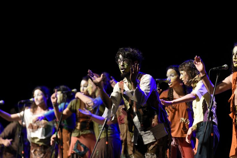 Murga Joven en el Teatro de Verano