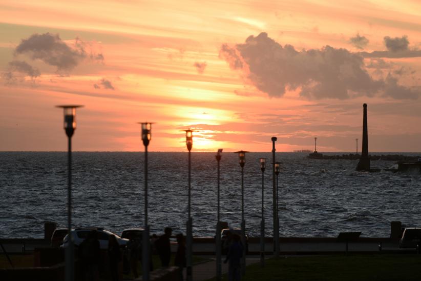 Rambla sur de Montevideo