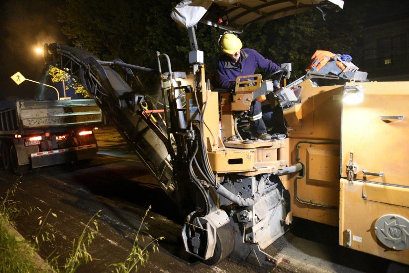 Obras en Luis Alberto de Herrera 	