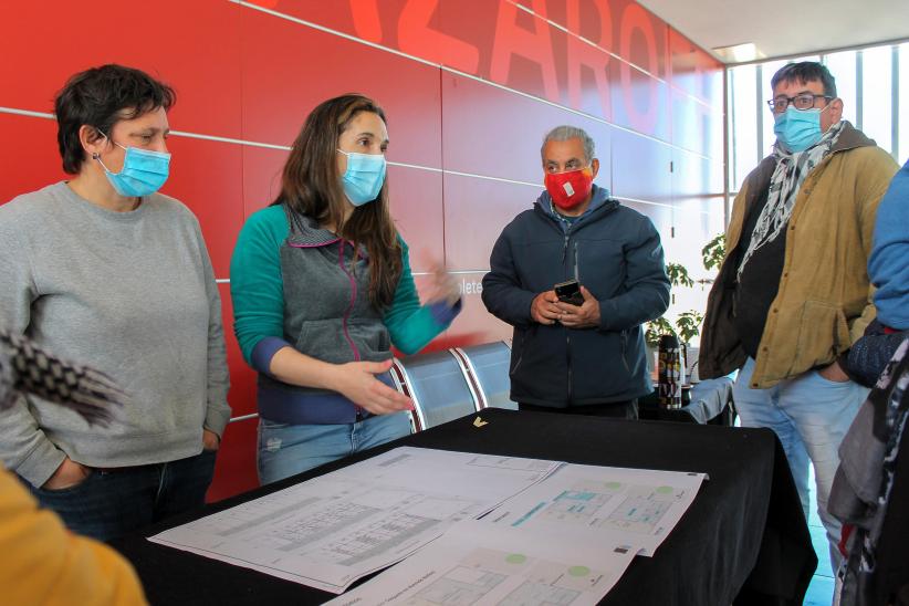 Presentación de proyectos de viviendas para Chacarita de los Padres