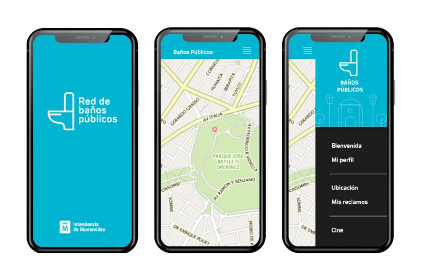 App Red de baños públicos